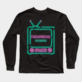 NEON PARANORMAL ALMANAC Long Sleeve T-Shirt